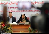 نشست خبری معصومه ابتکار - اهواز
