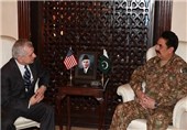 افغانستان محور گفت‌وگوهای هیئت کنگره آمریکا و رئیس ستاد ارتش پاکستان