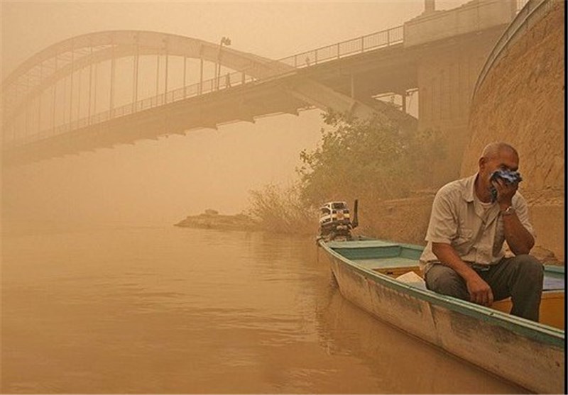 بهادری: میزان ریزگردها در خوزستان افزایش می‌یابد