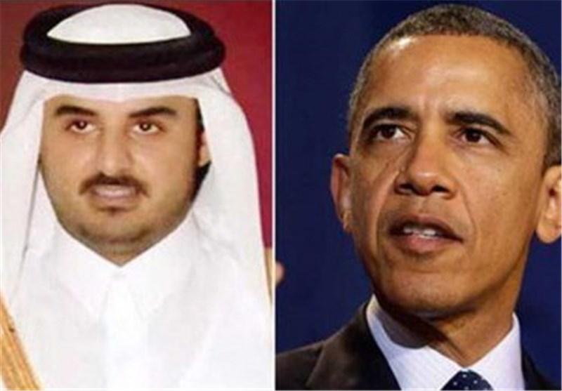 اختلاف دوحه و قاهره بزرگترین چالش در دیدار امیر قطر و اوباما