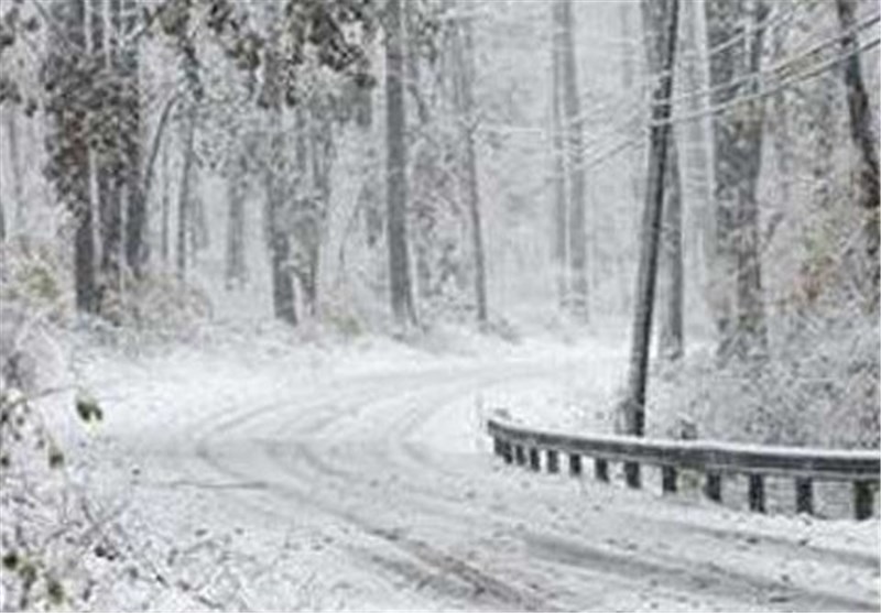 بارش برف در اردبیل روی زمستان را سفید کرد+تصاویر