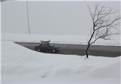 ارتفاع بارش برف در جنوب گیلان به 2 متر رسید