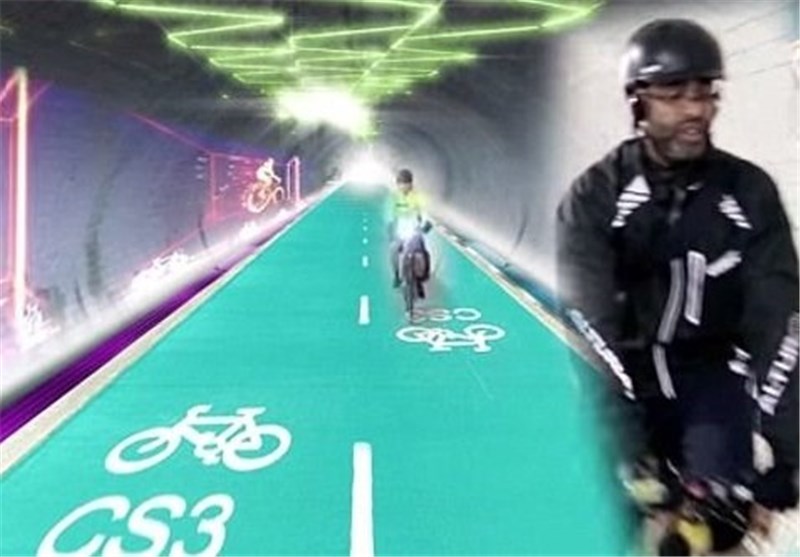 تونل‌های زیرزمینی برای امنیت بیشتر دوچرخه‌سواران