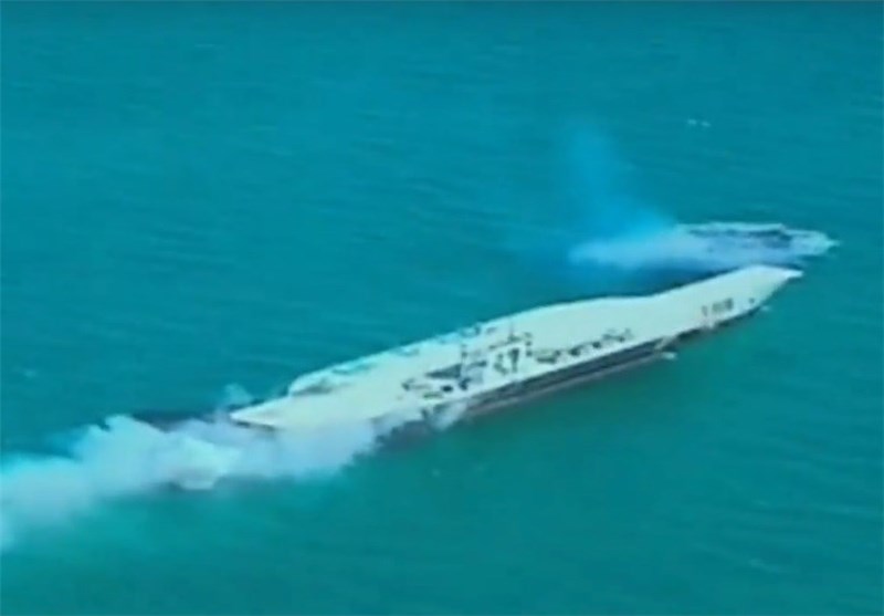 Iran&apos;s IRGC Tests Sinking US Nimitz-Class Supercarrier