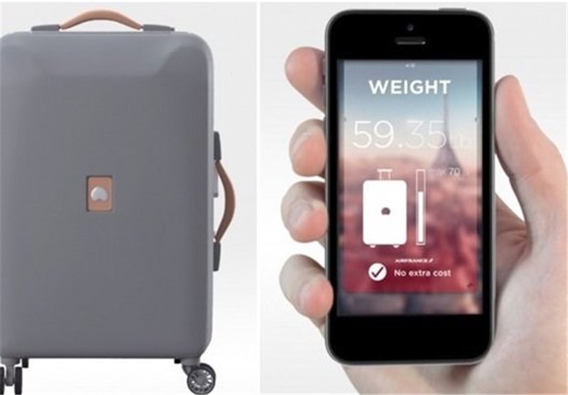 طراحی چمدان هوشمند مجهز به حسگر اثر انگشت