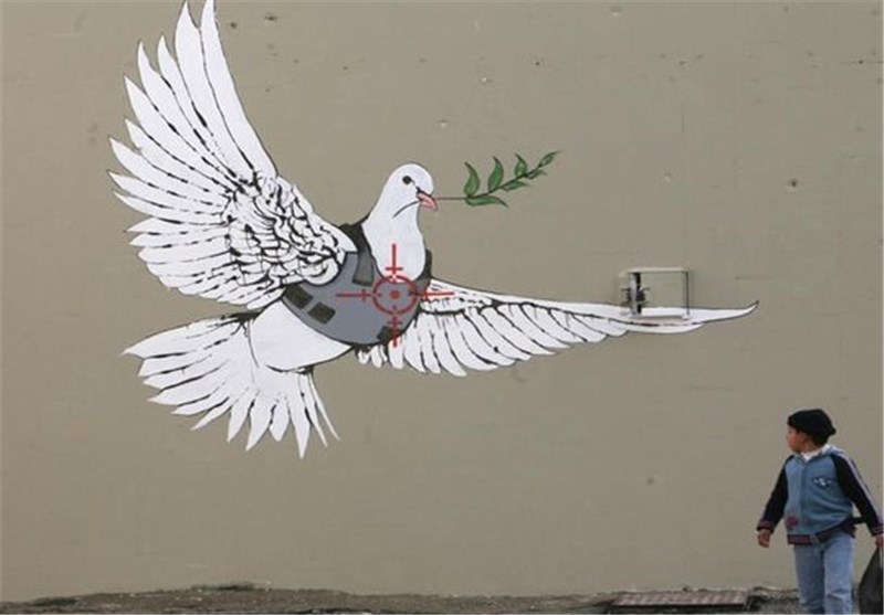 تصاویر هنر خیابانی بنکسی