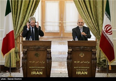 Iranian, Italian Foreign Ministers Meet in Tehran