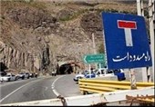 کرمان| محور دهبکری - ابارق در بم مسدود شد