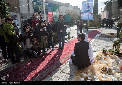 بدرقه زوج های دانشجو دانشگاه امیرکبیر به مشهد مقدس
