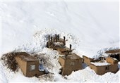 تصاویر سقوط بهمن در افغانستان