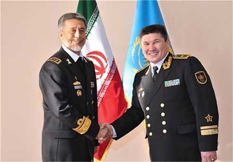 Kazakhstan Keen to Boost Defense Ties with Iran: Navy Commander