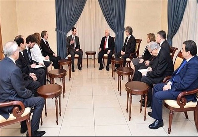 الأسد لوفد ترکی : أردوغان یدعم التکفیریین إرضاءً لأسیاده وتنفیذاً لمخططاتهم