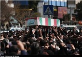 پیکر مطهر 3 شهید گمنام در «فاطمیه بزرگ تهران» به خاک سپرده شد