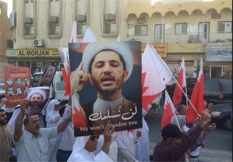 پافشاری مردم بحرین برای آزادی شیخ سلمان + عکس