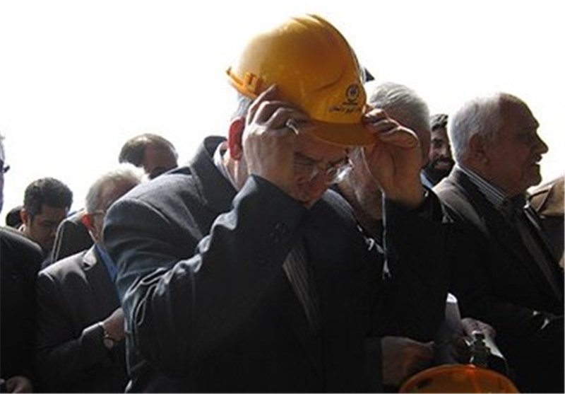 بازدید وزیر صنعت از واحد‌های صنعتی در حال ساخت دامغان به روایت تصویر