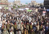 تظاهرات مردمی در صنعاء؛ مخالفت با دخالت خارجی + تصاویر