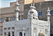 مسجدی در شهر لاهور پاکستان که یک شبه ساخته شد + تصاویر