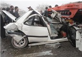 تصادف در محور کیاسر 8 کشته و زخمی برجای گذاشت
