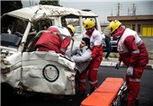 امدادرسانی به 147 حادثه دیده محورهای خراسان رضوی توسط هلال احمر