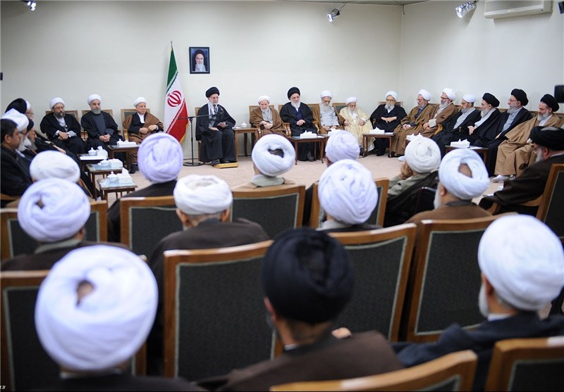رئیس و اعضای مجلس خبرگان با امام خامنه‌ای دیدار کردند