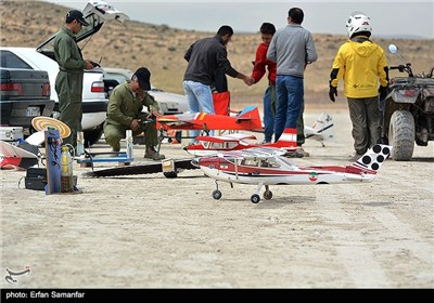 Air Show of Remote-Controlled Airplanes in Iran’s Shiraz