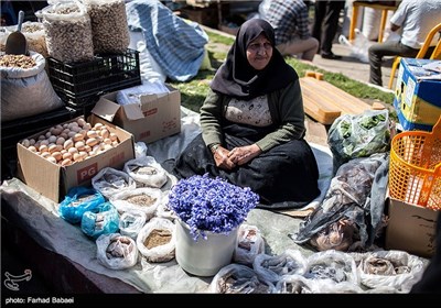 Local Bazaar in Iran’s Northern City of Juybar