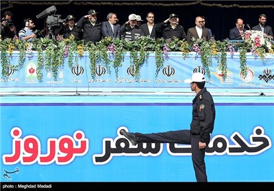  Iranian Police, Red Crescent Preparing for Nowruz 