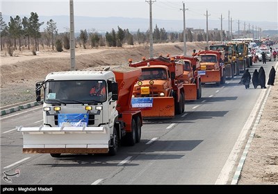  Iranian Police, Red Crescent Preparing for Nowruz 