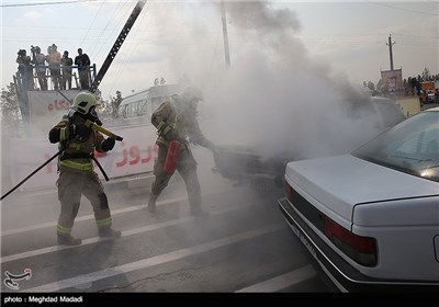  Iranian Police, Red Crescent Preparing for Nowruz