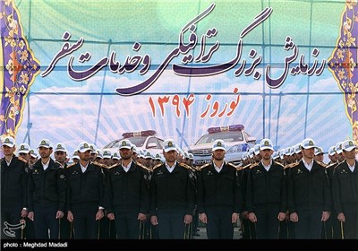  Iranian Police, Red Crescent Preparing for Nowruz 