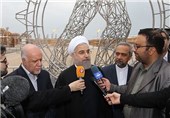 روحانی:‌ فاز 12 پارس جنوبی نماد عبور ایران از سد تحریم‌ها است
