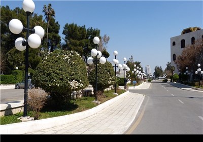 العاصمة السوریة تلبس اللون الأخضر استقبالاً لفصل الربیع