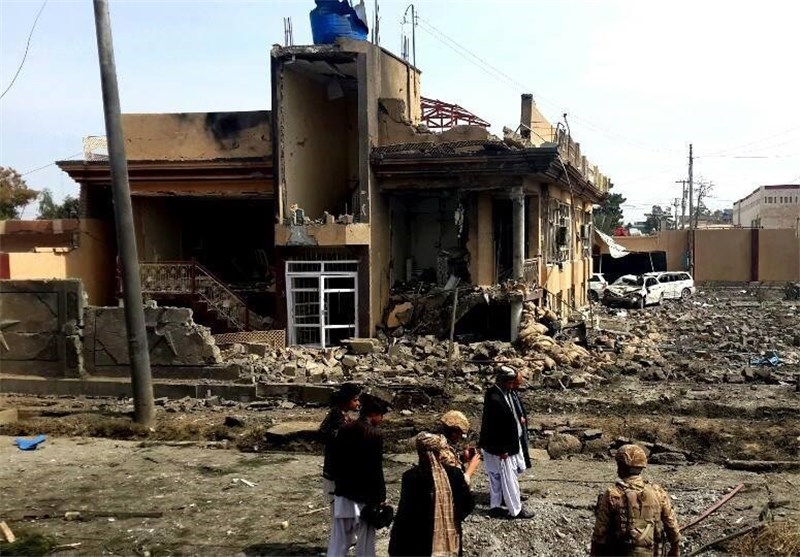حمله انتحاری طالبان به دفتر خارجی «سیکا» در ولایت هلمند از دریچه دوربین