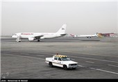 فرود اضطراری هواپیمای ایرتور در فرودگاه مهرآباد/انتقال برخی پروازهای ورودی به فرودگاه امام