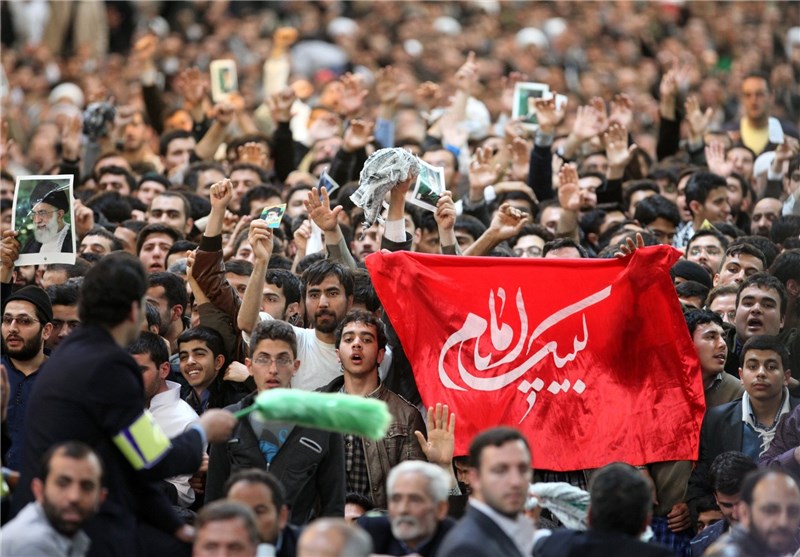 مراسم ویژه سخنرانی نوروزی امام خامنه‌ای در حرم ثامن‌الحجج(ع) آغاز شد