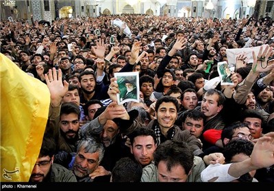 سخنرانی رهبر معظم انقلاب در جمع زائران علی بن موسی الرضا(ع)