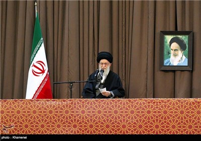 سخنرانی رهبر معظم انقلاب در جمع زائران علی بن موسی الرضا(ع)