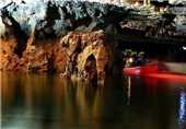 غار علیصدر دریاچه‌ای شگفت‌انگیز در دل کوه+ تصاویر
