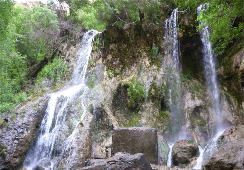 Akhlamad: One of the Waterfalls in Khorasan Razavi Northeast of Iran