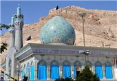 استقبال مسافران نوروزی از امامزاده شاهرضا(ع) + تصاویر