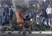 مقر تبلیغات انتخاباتی السیسی در پورسعید به آتش کشیده شد