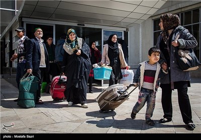 ترمینال مسافربری مشهد در ایام نوروز