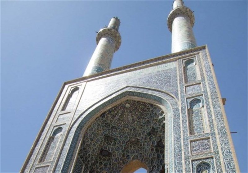 مسجد جامع یزد شاهکار معماری ایران در ساخت مساجد + تصاویر