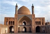 مناره مجموعه تاریخی فرهنگی مسجد جامع نطنز استحکام‌بخشی شد