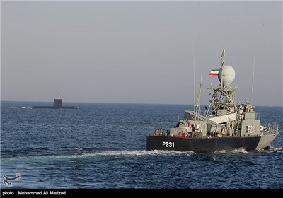 رزمایش مشترک دریایی ایران و پاکستان در تنگه هرمز