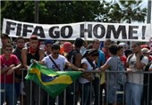 رکوردی جدید برای تعداد مخالفان برگزاری جام جهانی 2014 در برزیل