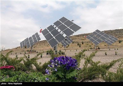 افتتاح نیروگاه برق خورشیدی-مشهد
