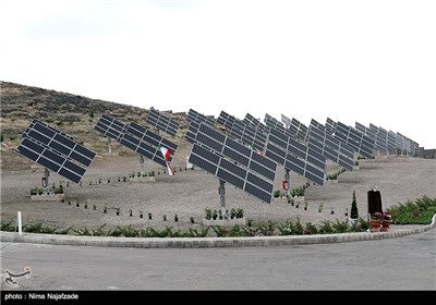 افتتاح نیروگاه برق خورشیدی-مشهد