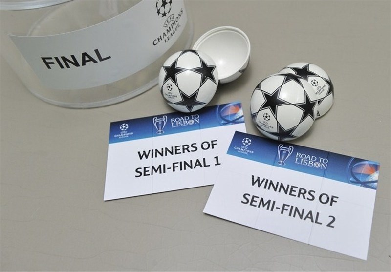 برنامه بازی‌‌های مرحله نیمه نهایی لیگ قهرمانان اروپا