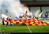جشن قهرمانی تیم فوتبال فولاد خوزستان/جام به اهواز رفت -2